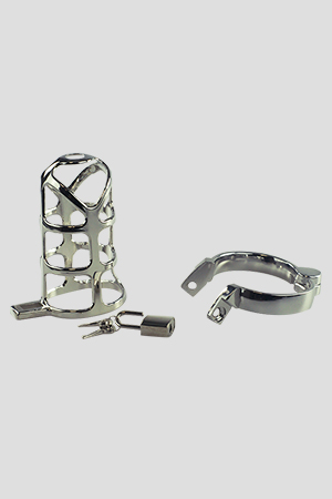 BDSM Cintura di Castità Uomo in Acciaio XL Metal Worx