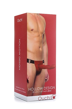 Fallo Indossabile Ouch Hollow Design Rosso