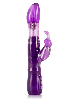 Vibratore Rabbit Purple Surprise 25cm Viola