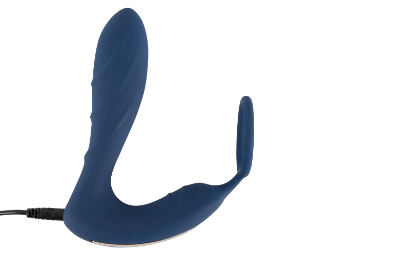Stimolatore Prostata con Anello Wireless Blu