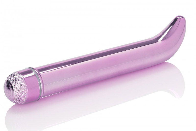 Vibratore Punto G Metallic Shimmer 18cm Rosa