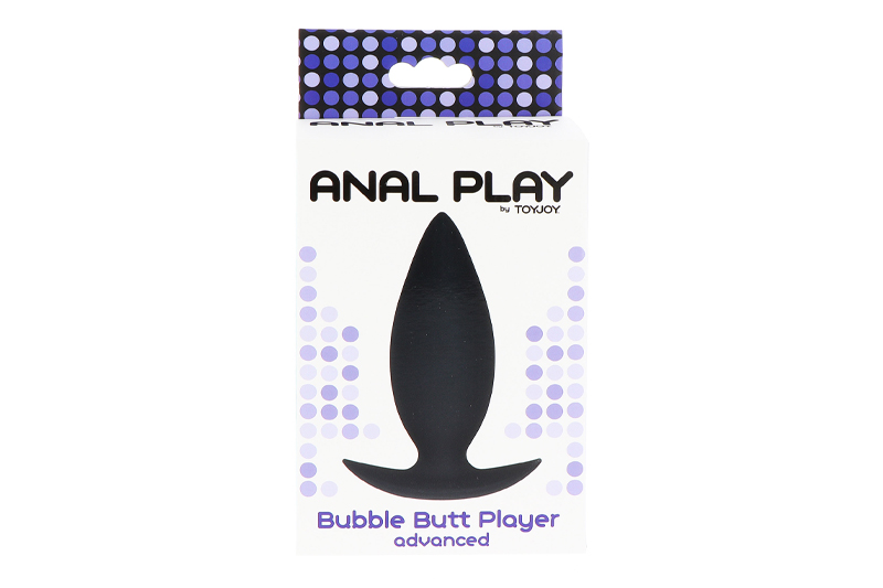 Plug Anale Bubble Butt Advanced 10cm Nero