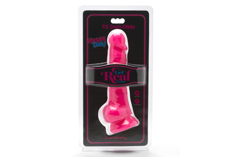 Fallo Realistico Happy Dicks Get Real 19cm Rosa