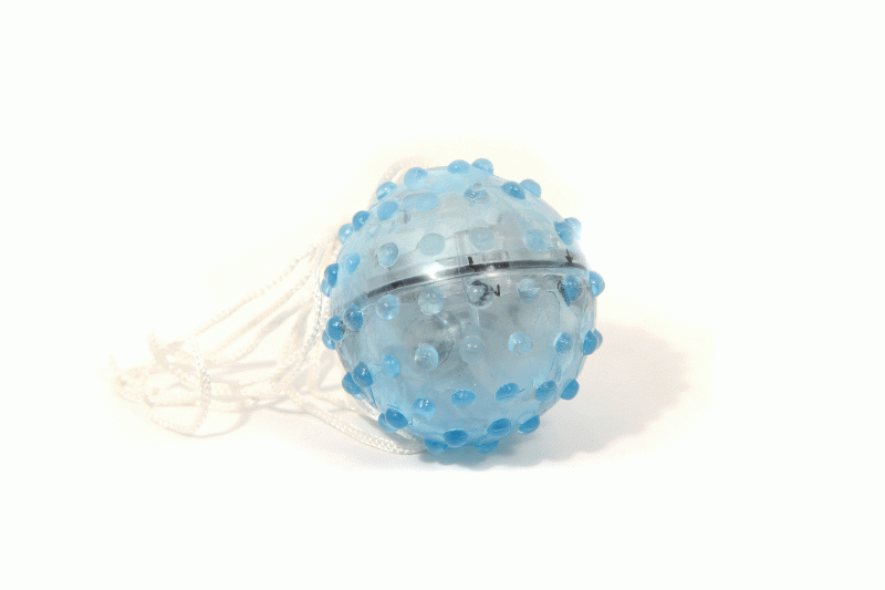 Pallina Space Ball Azzurra 3,5cm Vibrante