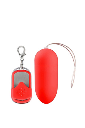 Ovulo Wireless 10 Modalità di Vibrazione Big Rosso