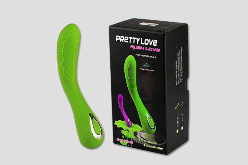 Vibratore Design Pretty Love 19cm Verde