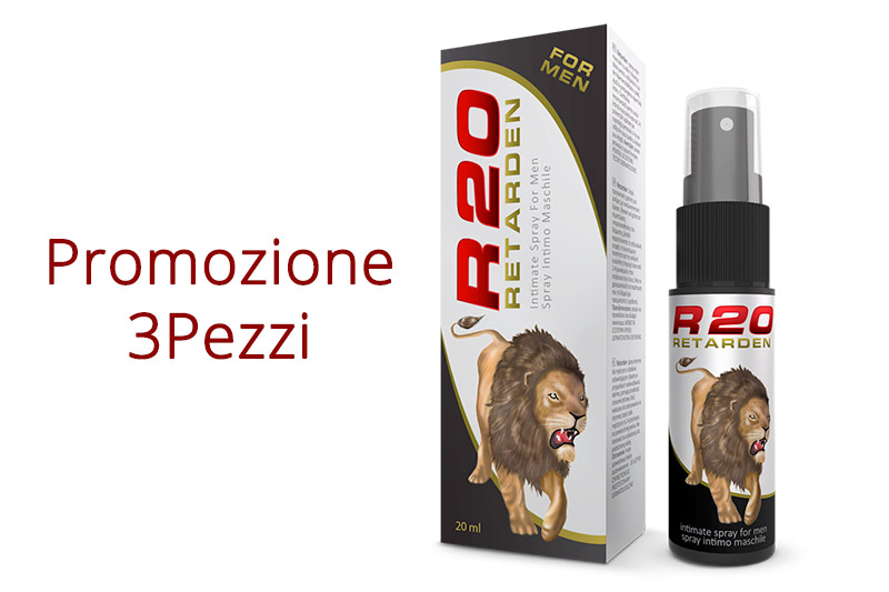Spray Ritardante Retarden 20ml 3 Pezzi