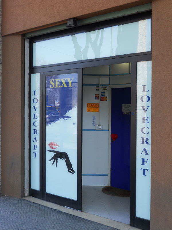 Punto vendita Sexy Shop Lovecraft di Modena